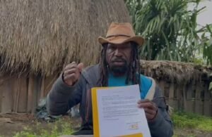 Arius Tabuni Nyatakan Ikrar Setia Pilih Damai Bersama NKRI