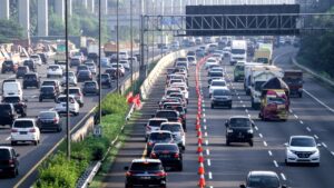 Arus Mudik Stabil, Sistem Pengaturan Lalu Lintas Dinilai Efektif