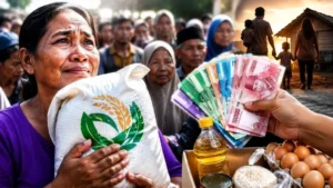 Bansos Pangan Beras dan Minyak Goreng Jadi Penyangga Kesejahteraan Masyarakat
