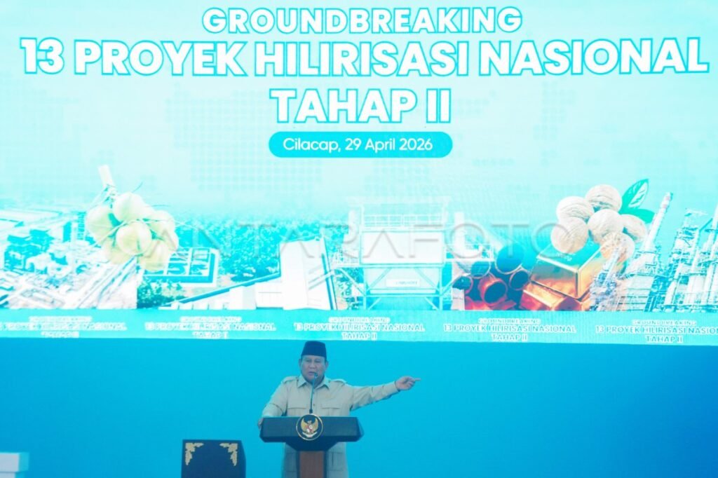 Baru, 13 Proyek Hilirisasi Sasar Energi, Minerba, dan Perkebunan Strategis Nasional